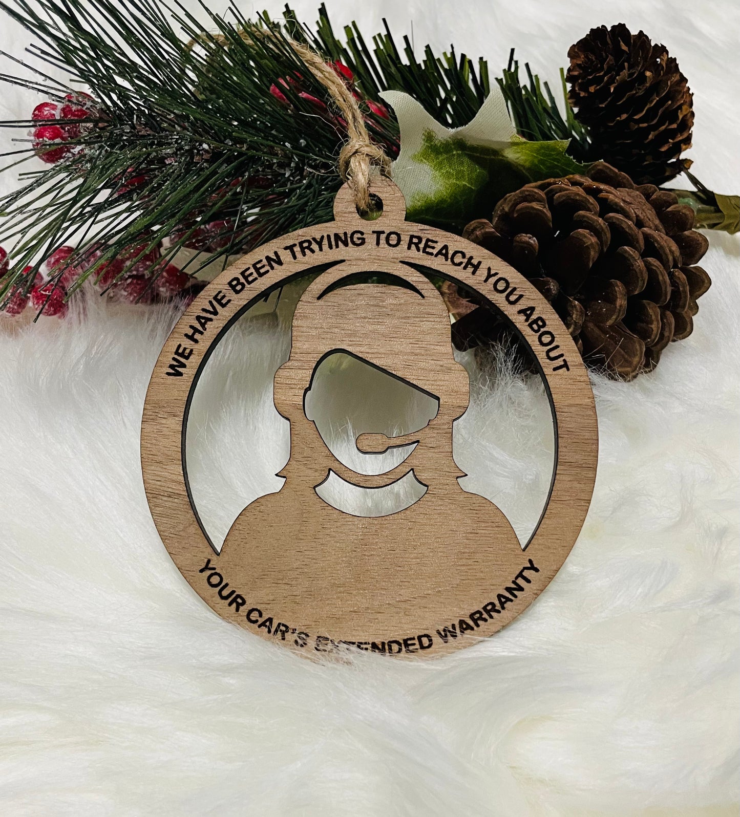Funny Extended Warranty Ornament