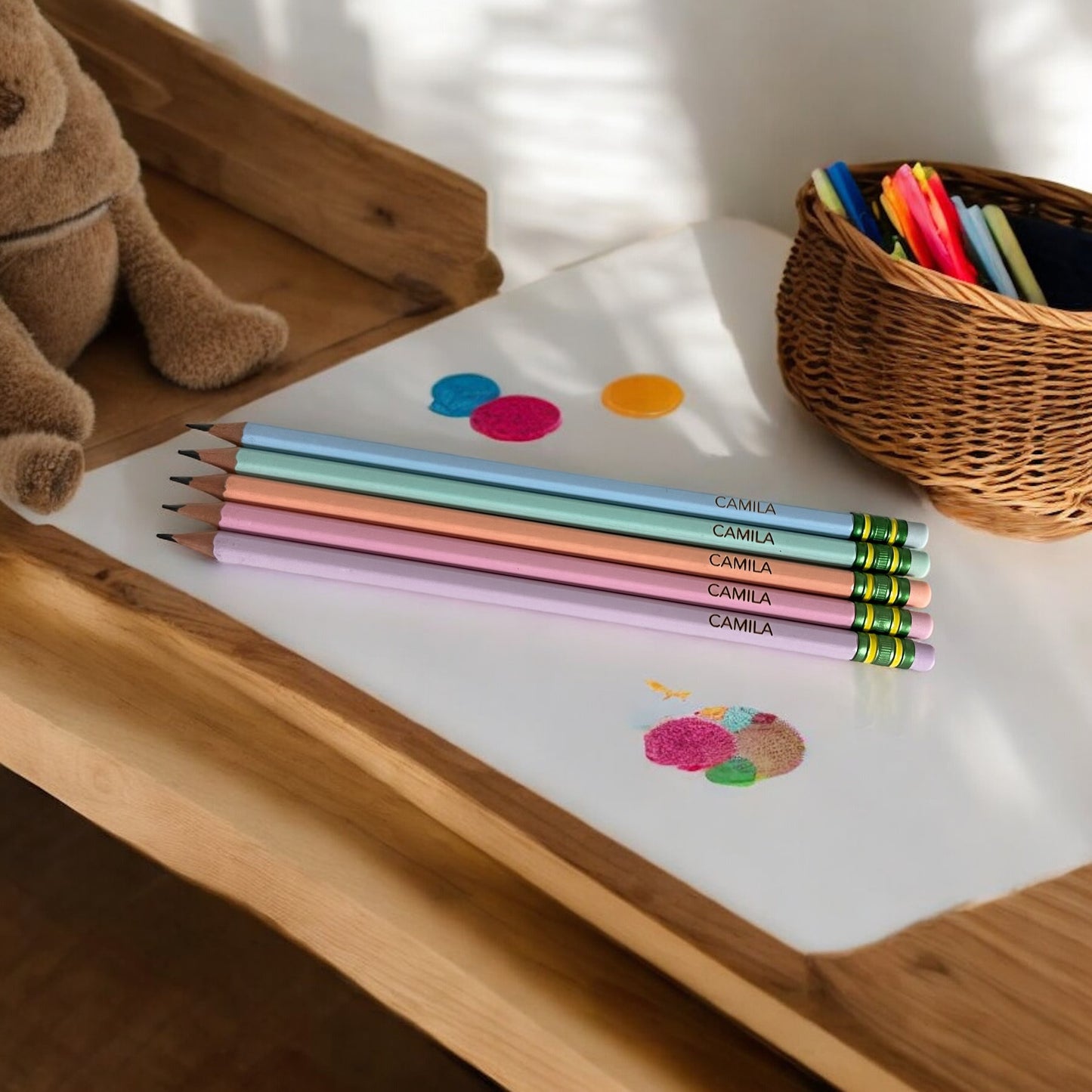 Personalized Pastel Pencils