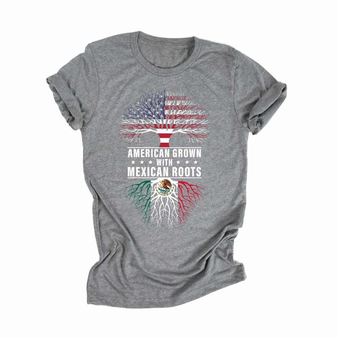 American Grown with Mexican Roots T-Shirt