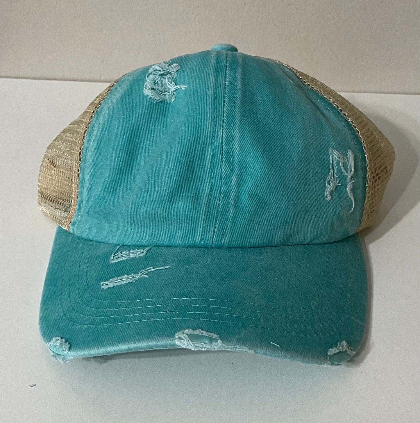 Baseball Mom Ponytail Cap