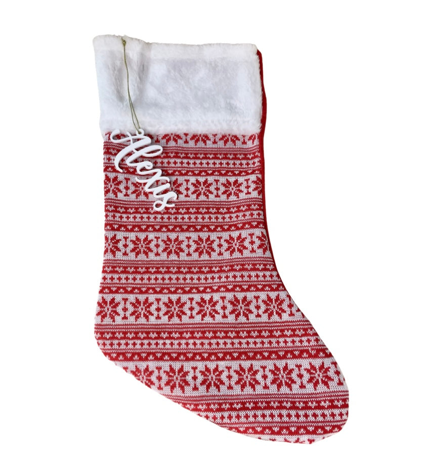 Acrylic Stocking Name Tag