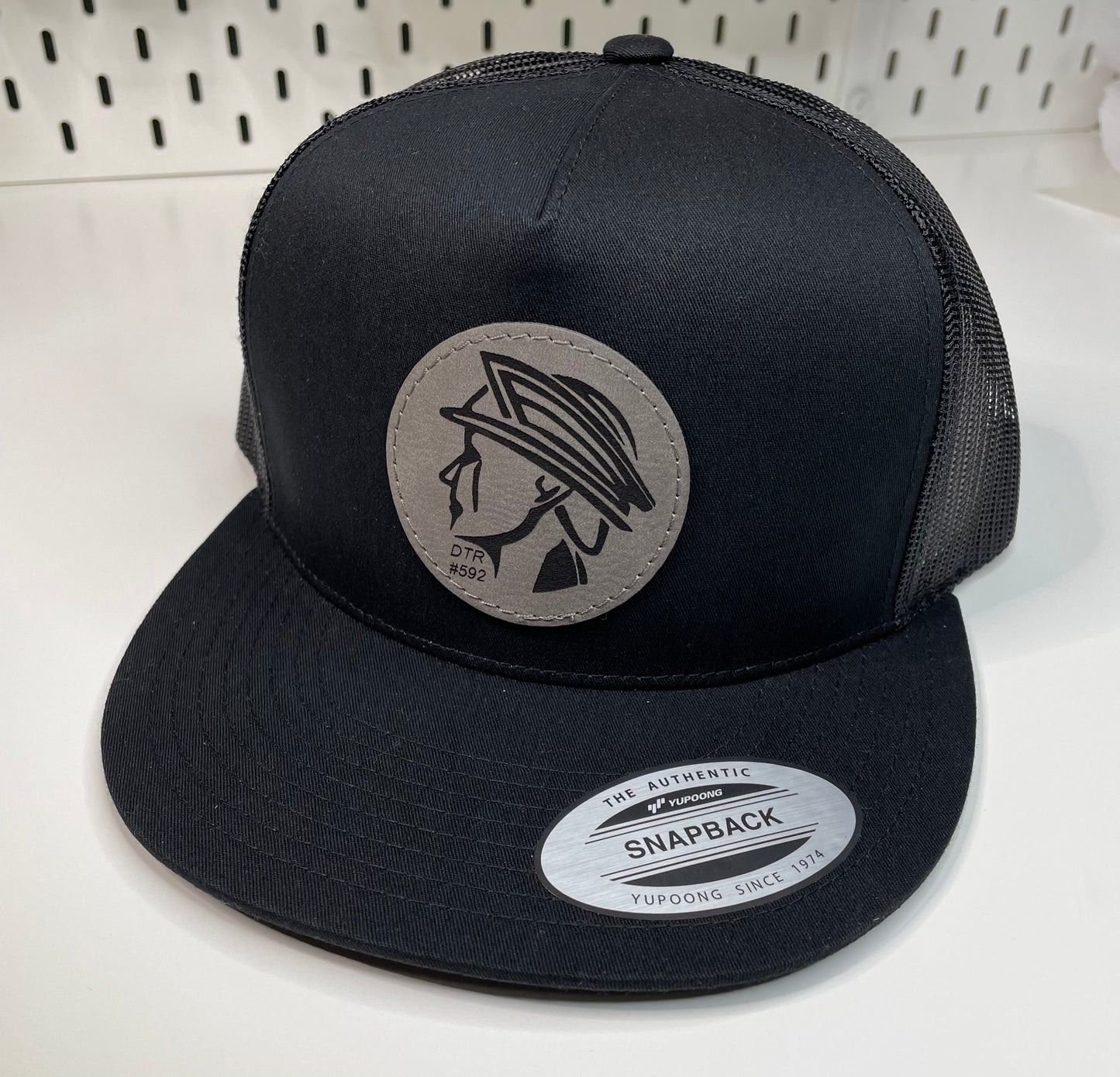 Custom Leatherette Patch Trucker Hat