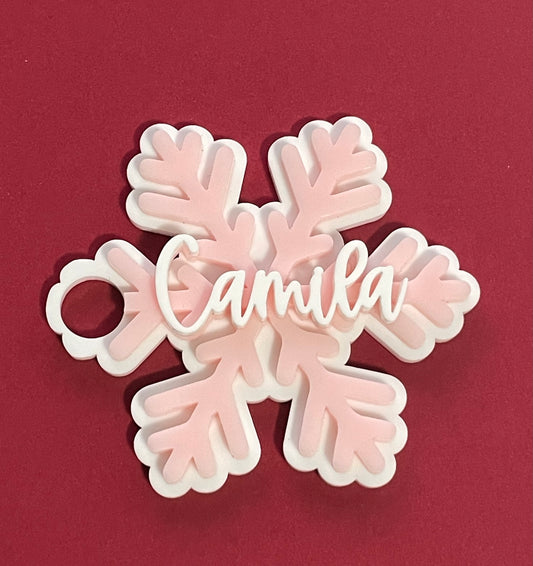 Snowflake Tumbler Topper