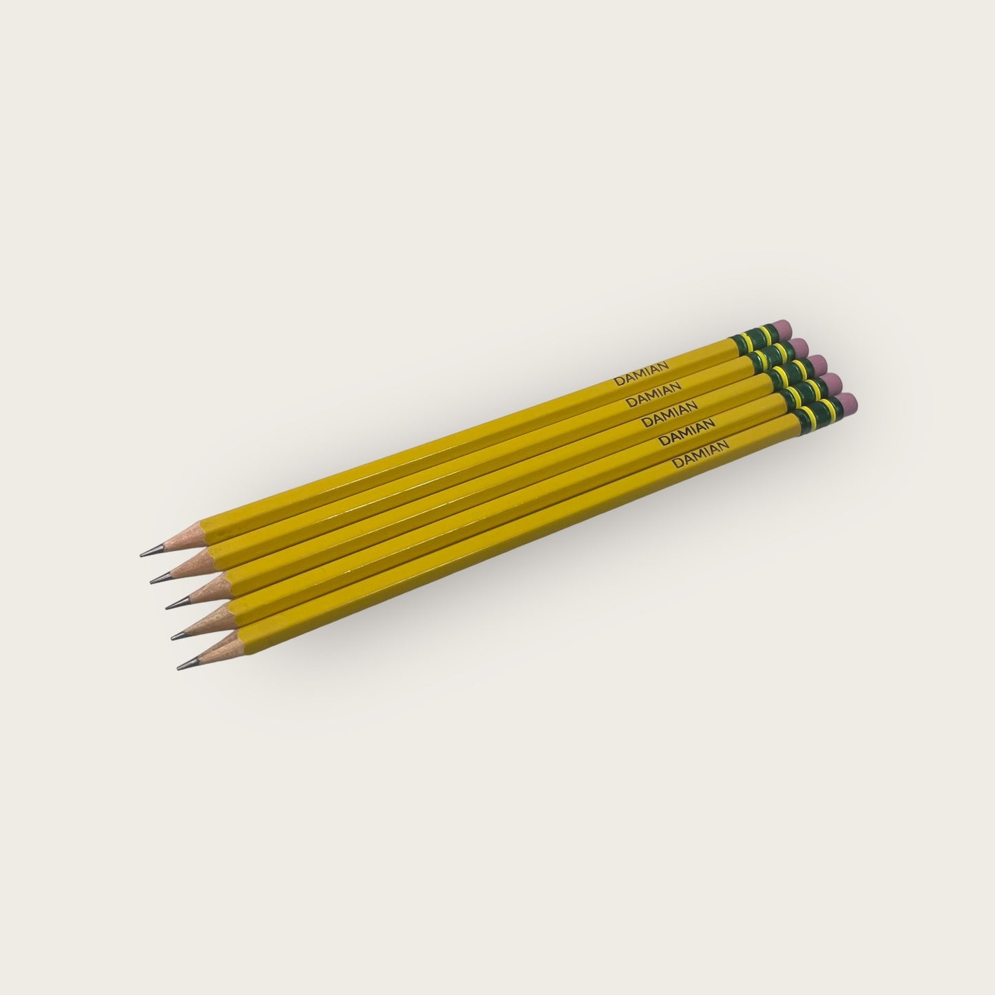 Personalized Yellow Pencils