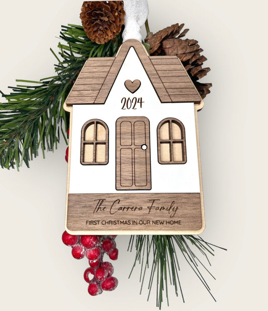 Personalized New Home Ornament