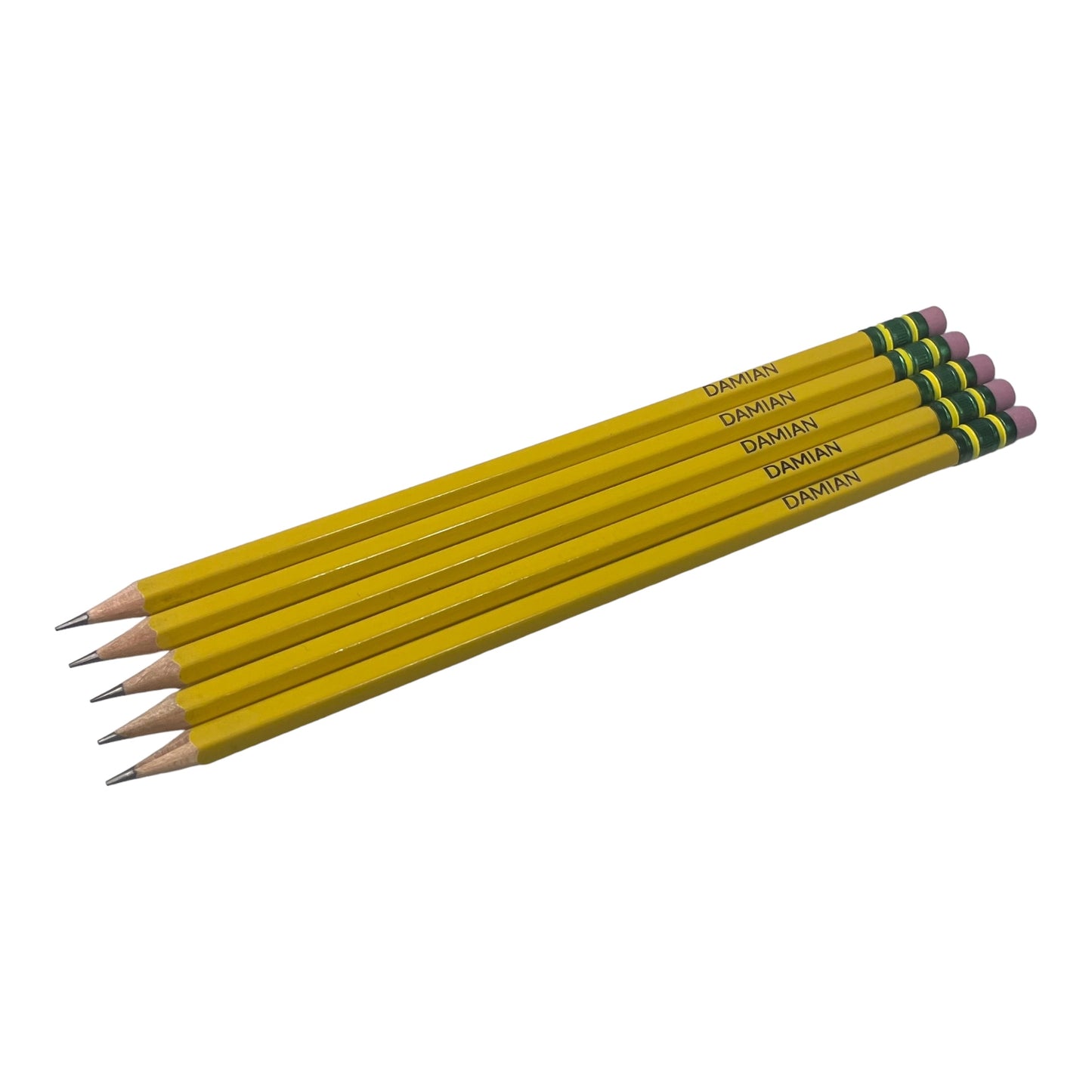 Personalized Yellow Pencils