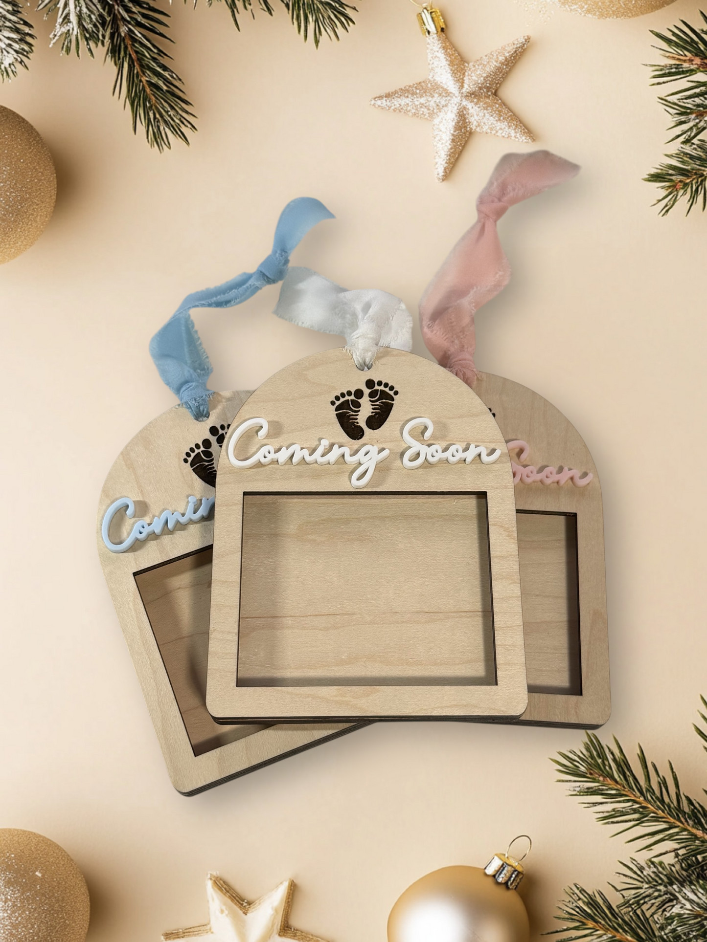 Coming Soon Pregnancy Announcement Ultrasound Picture Frame