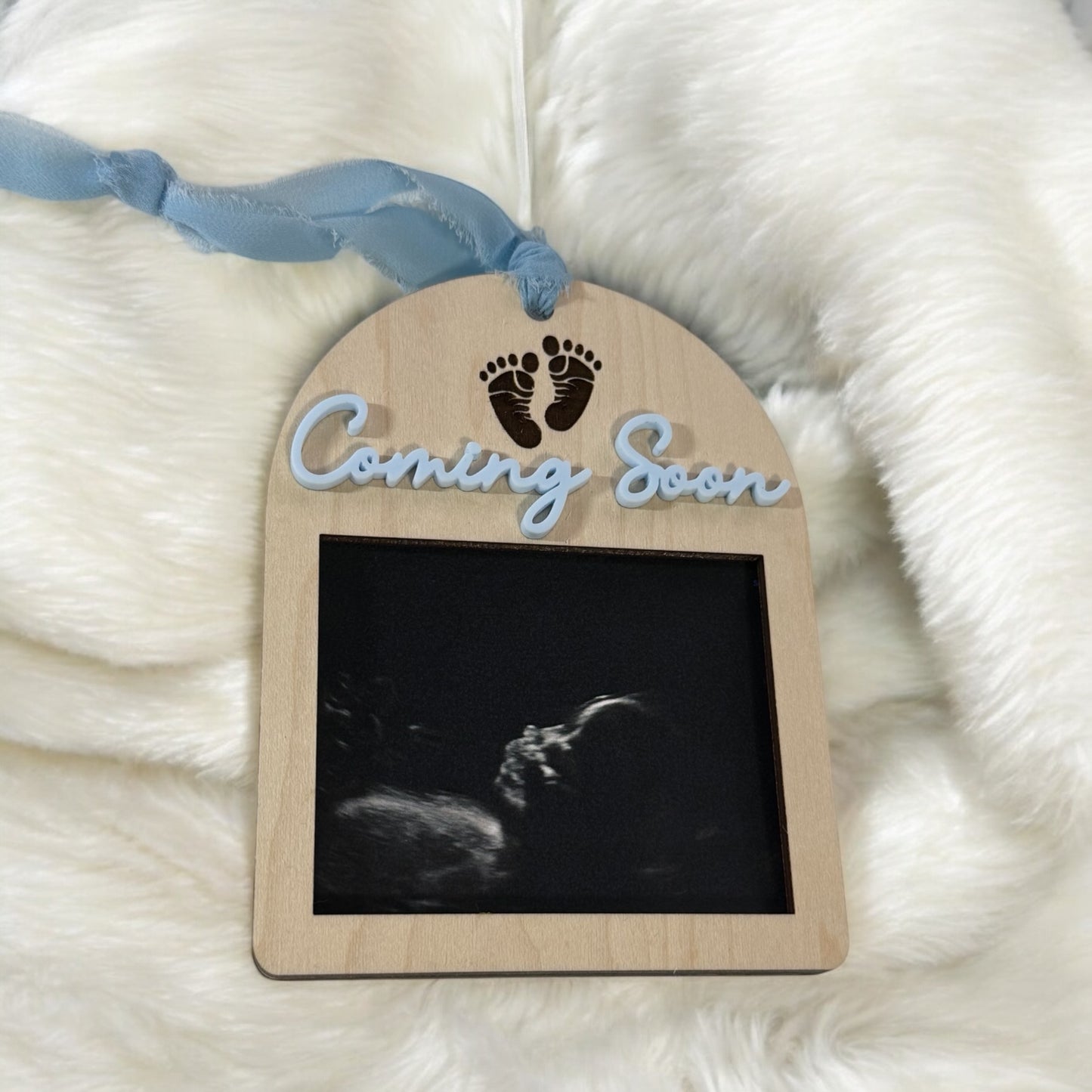 Coming Soon Pregnancy Announcement Ultrasound Picture Frame