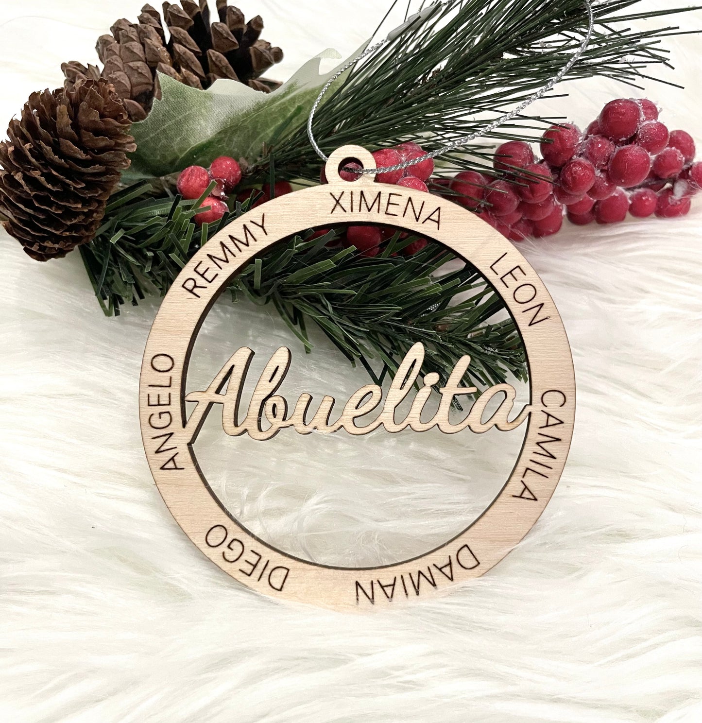 Family Round Ornament