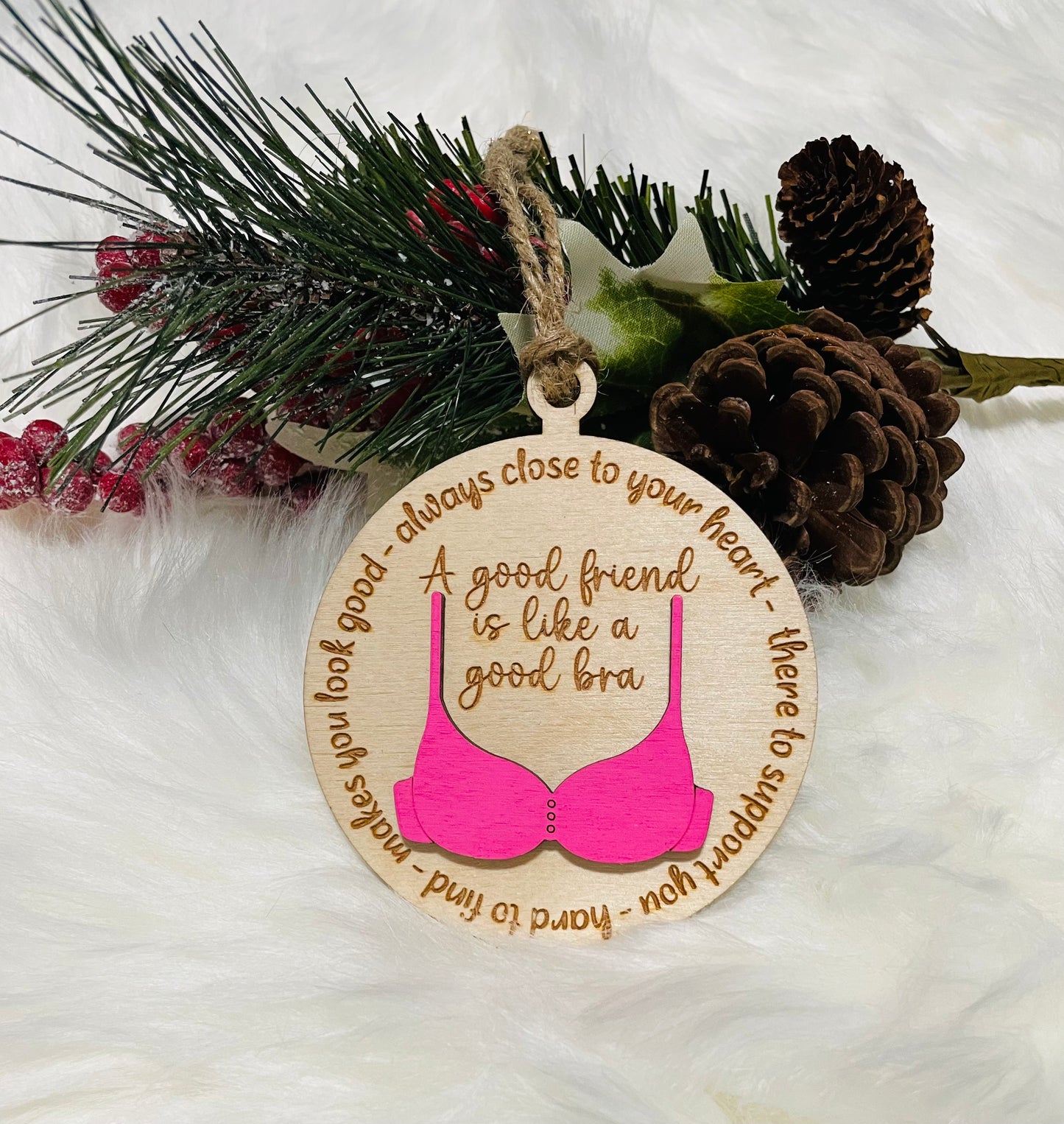 Funny Friendship Ornament