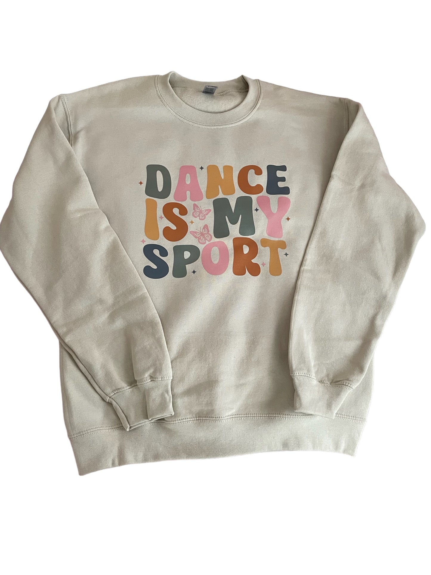 Dancer's Crewneck Sweater, Dance is My Sport Design