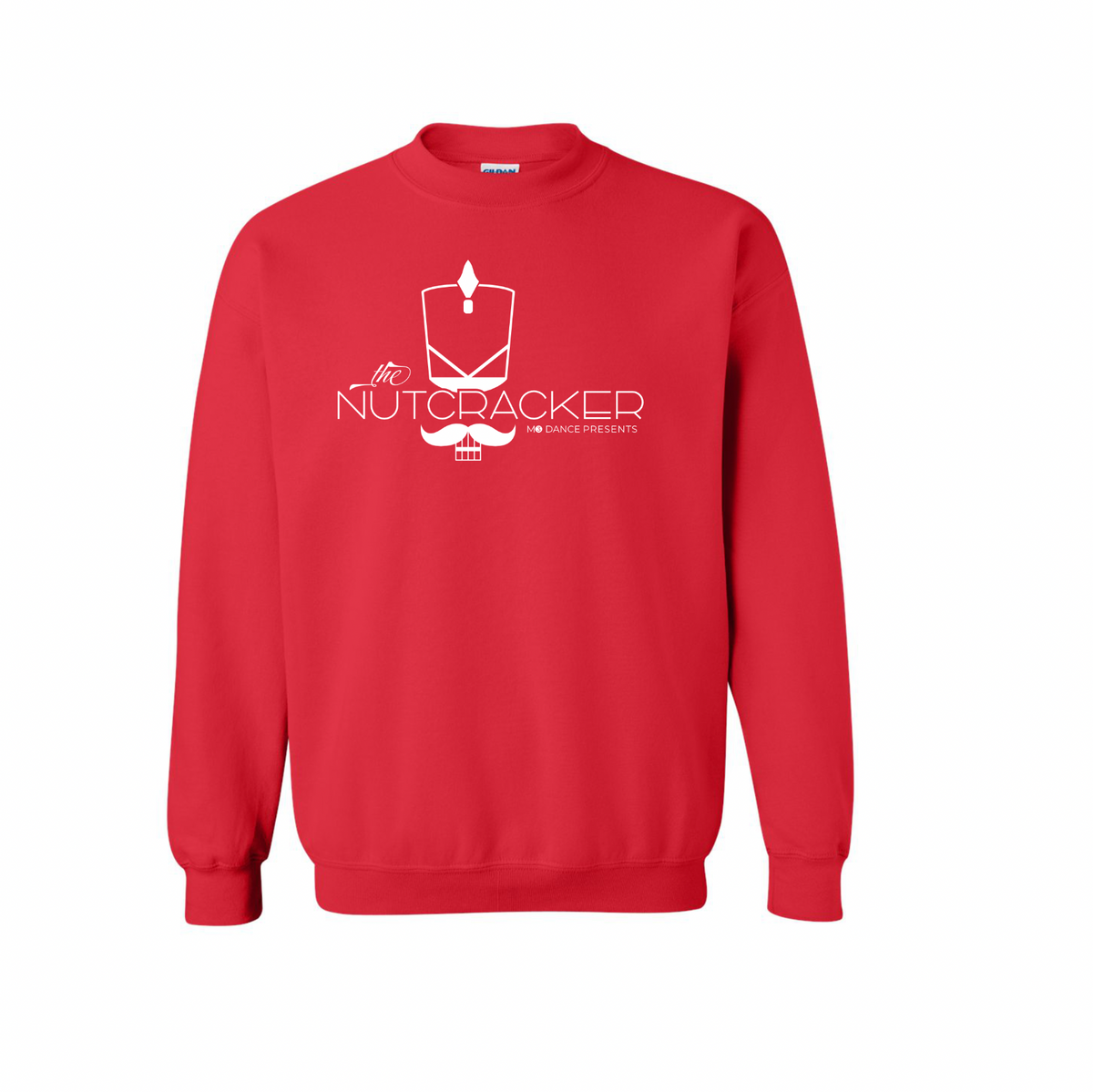 Red nutcracker crewneck sweatshirt