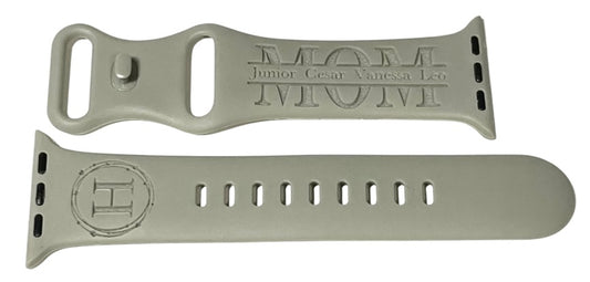 Mom Themed Silicone Watch Band