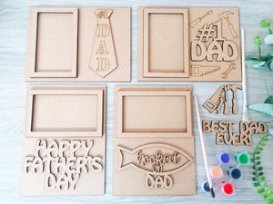 Dad Picture Frame Paint Kit
