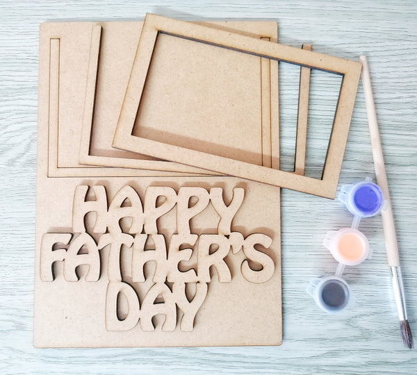 Dad Picture Frame Paint Kit