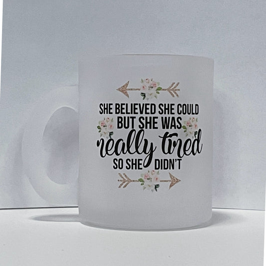 10 oz Glass Mugs