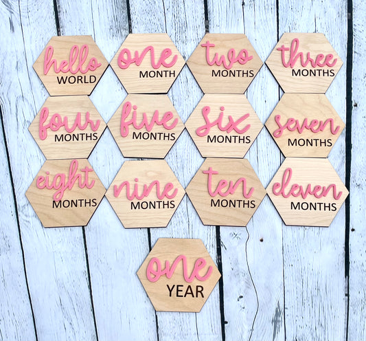 Baby milestone markers