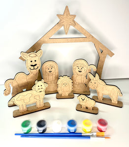 Nativity Scene DIY Paint Kit