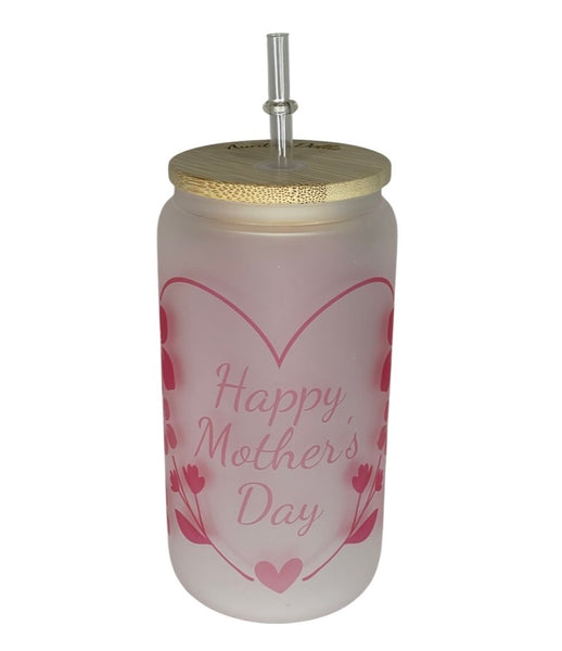 Mother's Day Glass can