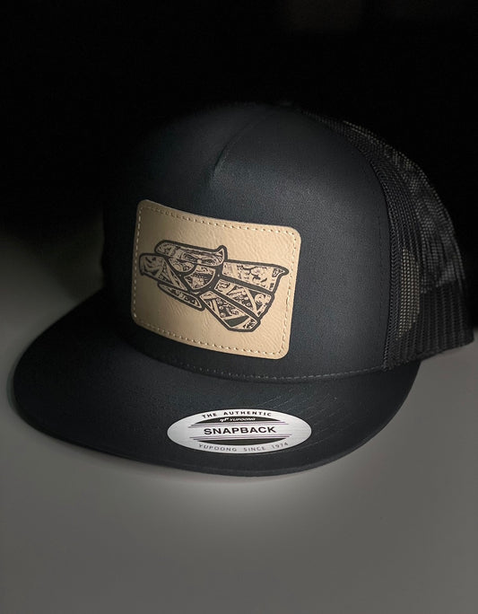 Custom Leatherette Patch Trucker Hat